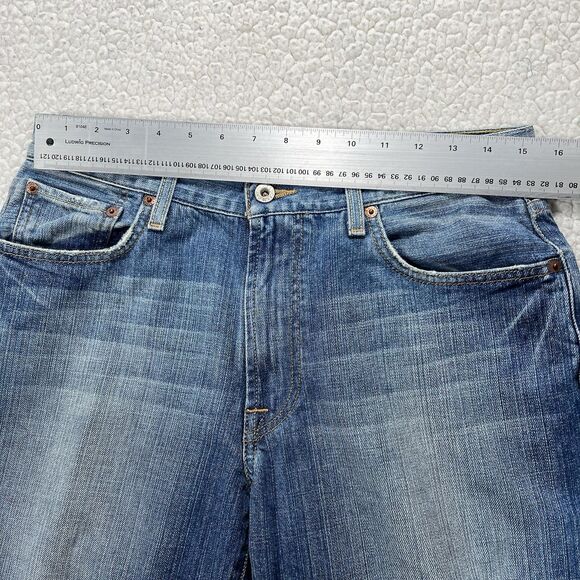 Lucky Brand Dungarees Bootcut Jeans Men’s 32 (Actual 30x28) Western Workwear Y2K - Picture 11 of 14